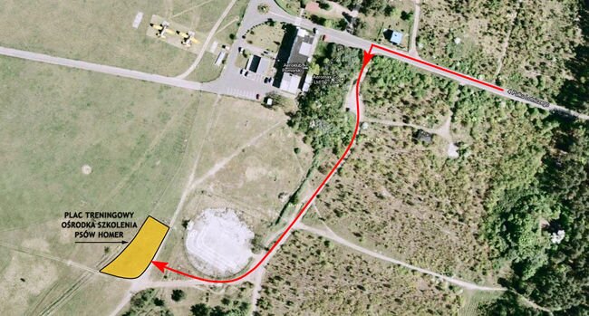 Ośrodek Szkolenia Psów HOMER - DOJAZD